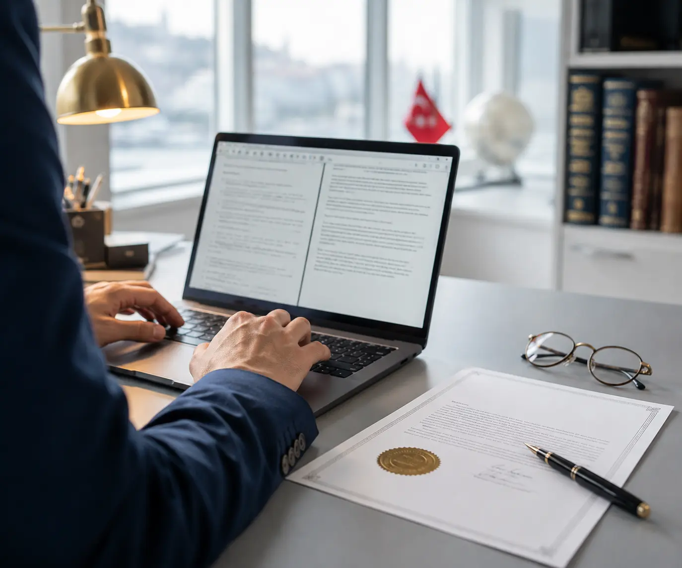 Tercüme büromuzun çalışma ortamı